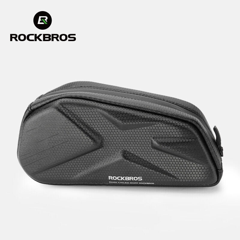ROCKBROS Bicycle Bike Top Tube Frame Bag 1.4L Cycling Waterproof Hard Shell - Image 11