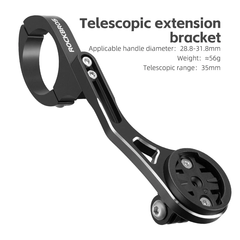 ROCKBROS Bicycle Extension Bracket Cycling Bike Light Speedometer Sports Camera Mount - Image 4