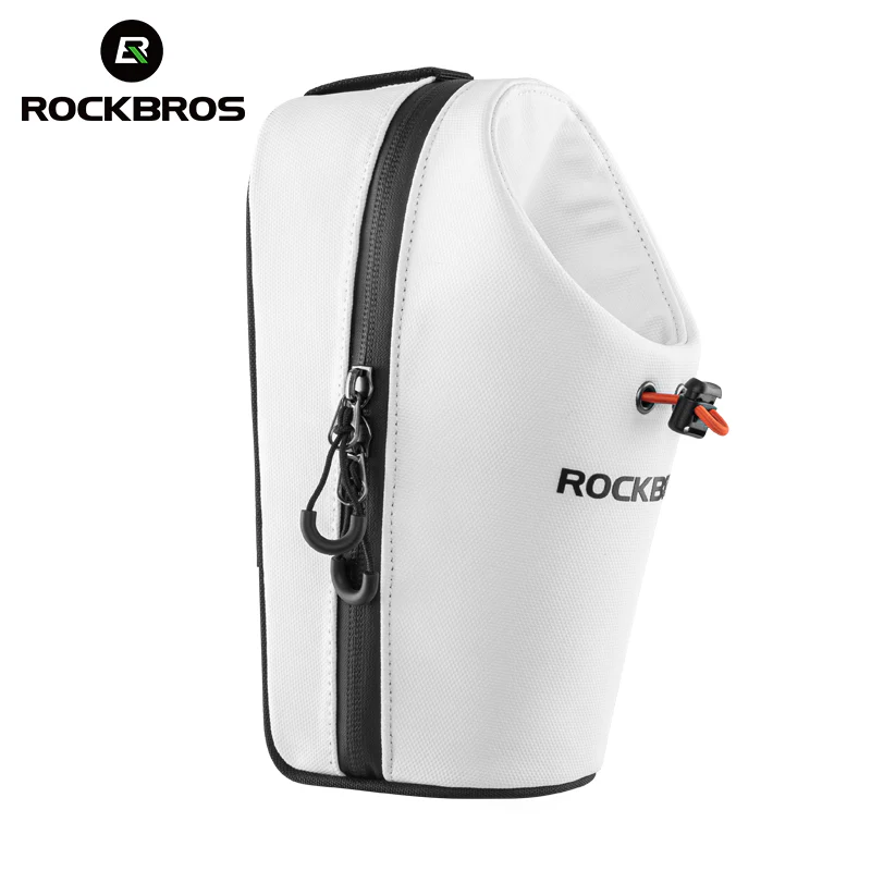 ROCKBROS Bicycle Handlebar Bag 1.5L Water Bottle Bag Folding Bike Front Bag - Image 13