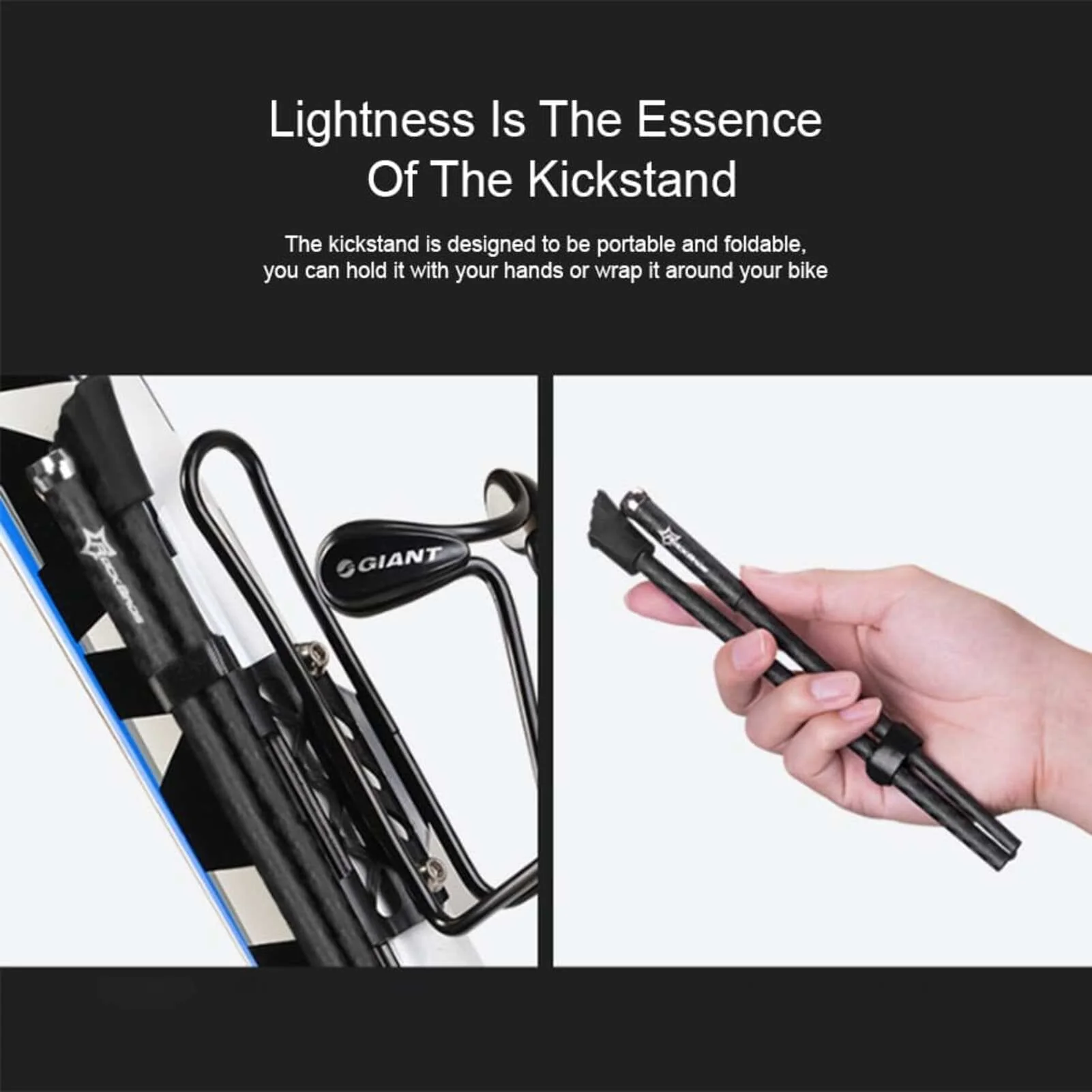 ROCKBROS Bicycle Kickstand Folding Portable - Image 5