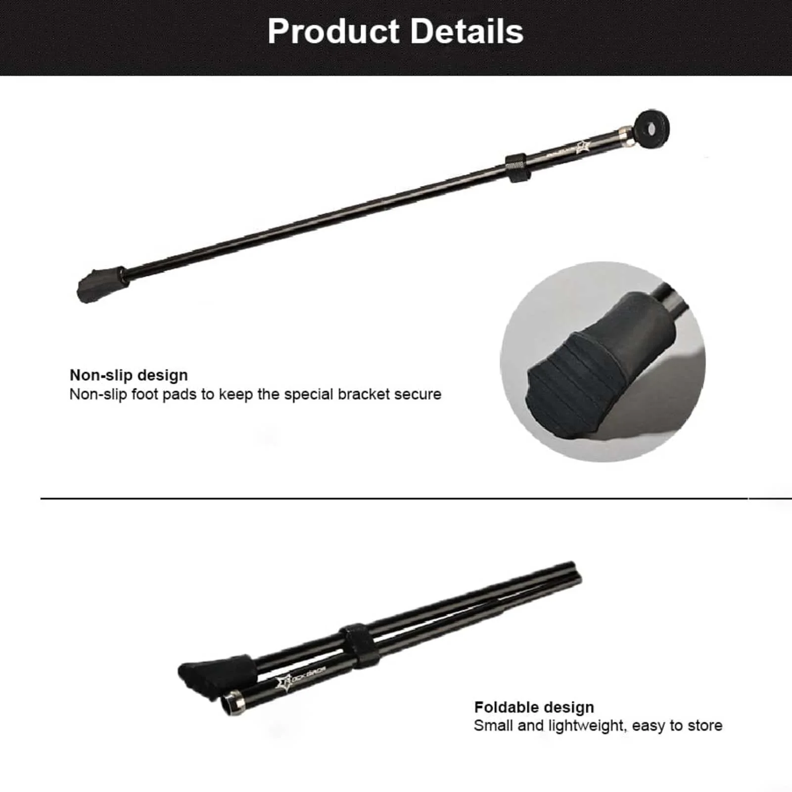 ROCKBROS Bicycle Kickstand Folding Portable - Image 6