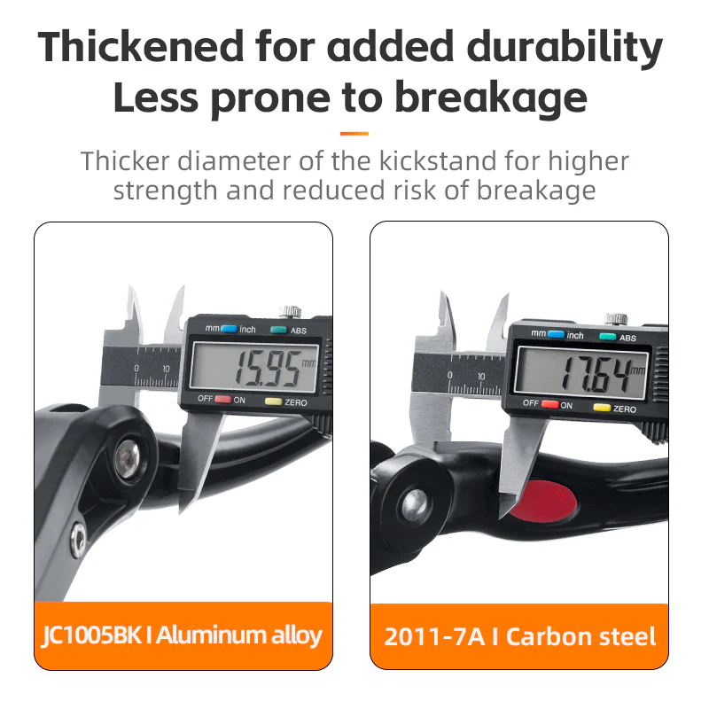 ROCKBROS Bicycle Kickstand MTB Mountain Bike Foot Parking Stand Fits 22-27in 700C - Image 3