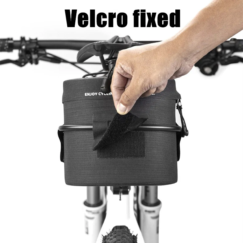 ROCKBROS Bicycle Rear Rack Pannier Bag 6L Waterproof Bike Trunk Bag Storage Bag - Image 7