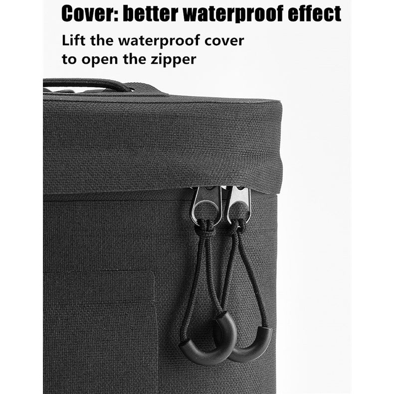 ROCKBROS Bicycle Rear Rack Pannier Bag 6L Waterproof Bike Trunk Bag Storage Bag - Image 8