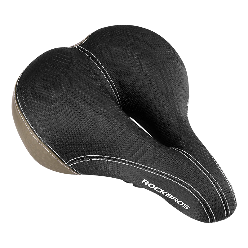 ROCKBROS Bicycle Bike Saddle Seat with Taillight Breathable Shockproof Soft Cushion - Image 2