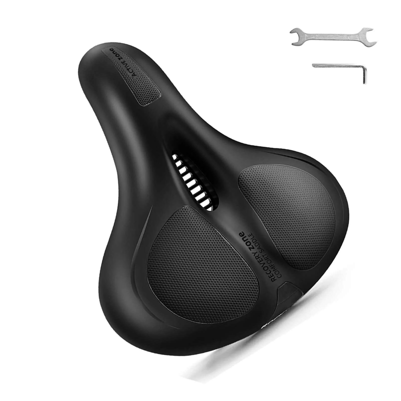 ROCKBROS Bike Bicycle Saddle Seat With Handle Comfort Shockproof Memory Foam Reflective Cycling Cushion - Image 19