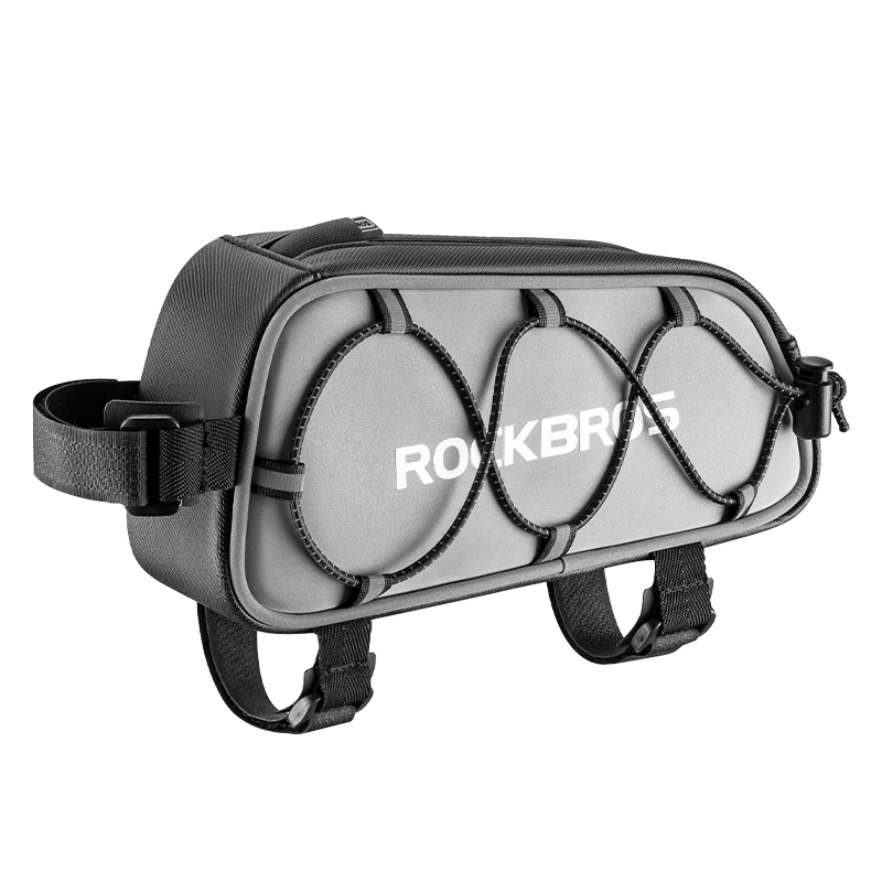 ROCKBROS Bicycle Top Tube Bag Cycling Road Bike Frame Bag Waterproof Reflective