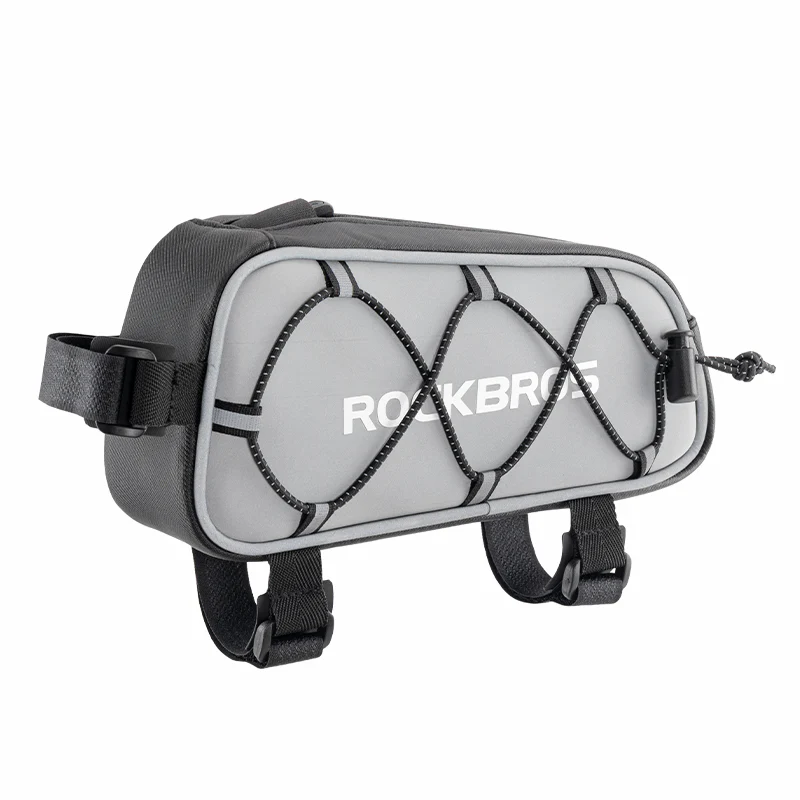 ROCKBROS Bicycle Top Tube Bag Cycling Road Bike Frame Bag Waterproof Reflective - Image 2