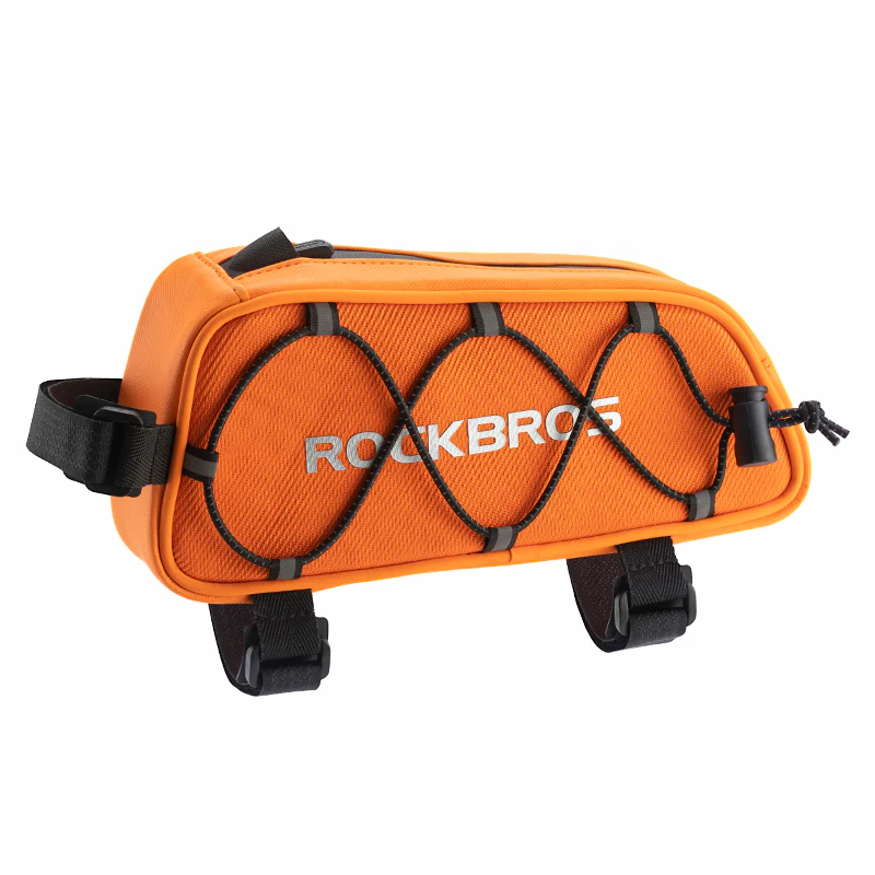 ROCKBROS Bicycle Top Tube Bag Cycling Road Bike Frame Bag Waterproof Reflective - Image 3