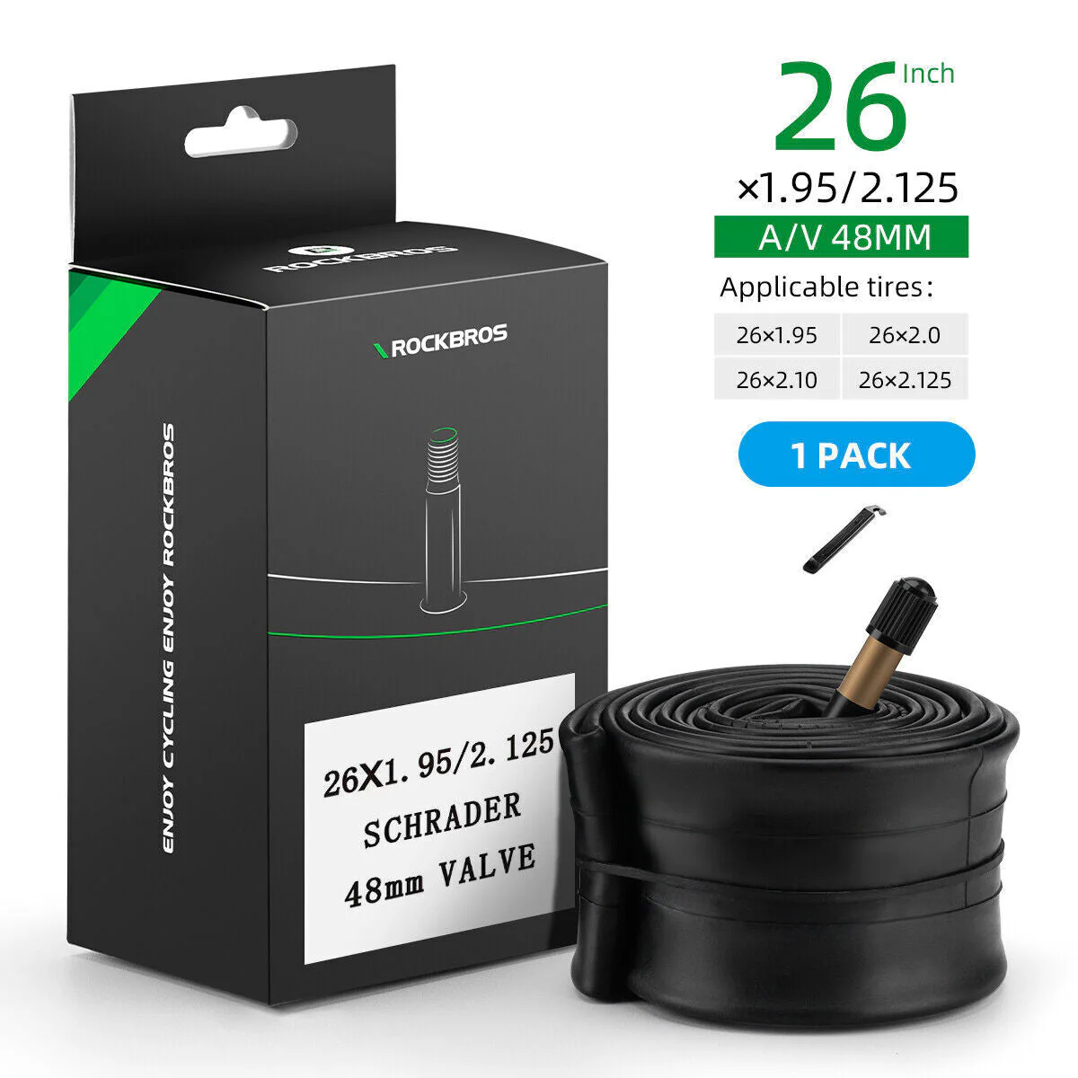 ROCKBROS Bicycle Tyre Tubes MTB Road Bike Inner Tubes - Image 10