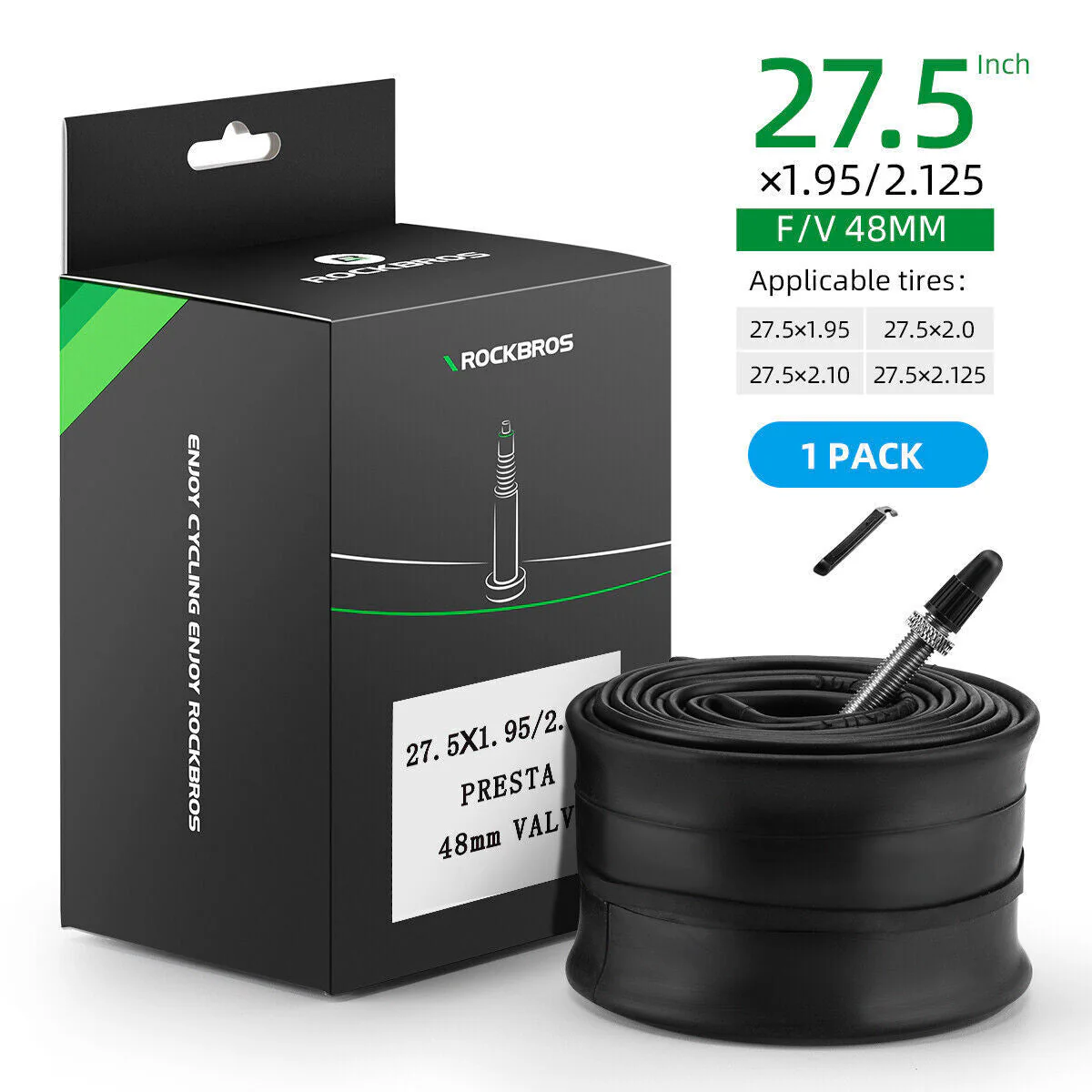 ROCKBROS Bicycle Tyre Tubes MTB Road Bike Inner Tubes - Image 11