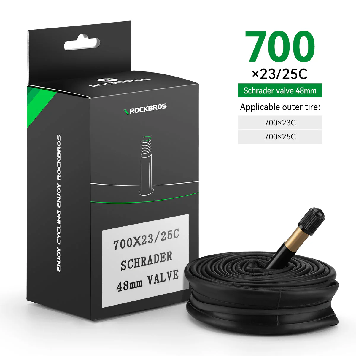 ROCKBROS Bicycle Tyre Tubes MTB Road Bike Inner Tubes - Image 13