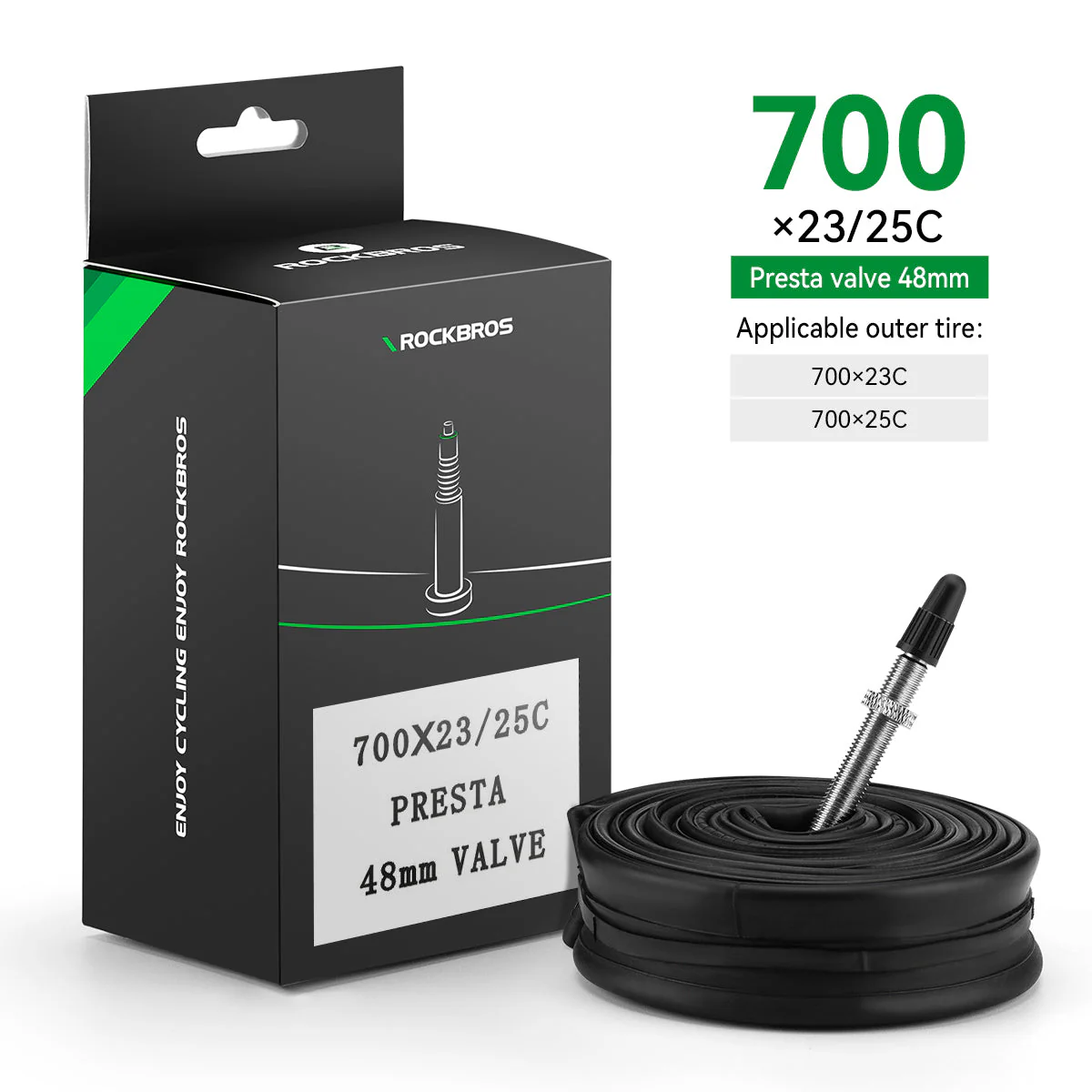 ROCKBROS Bicycle Tyre Tubes MTB Road Bike Inner Tubes - Image 14
