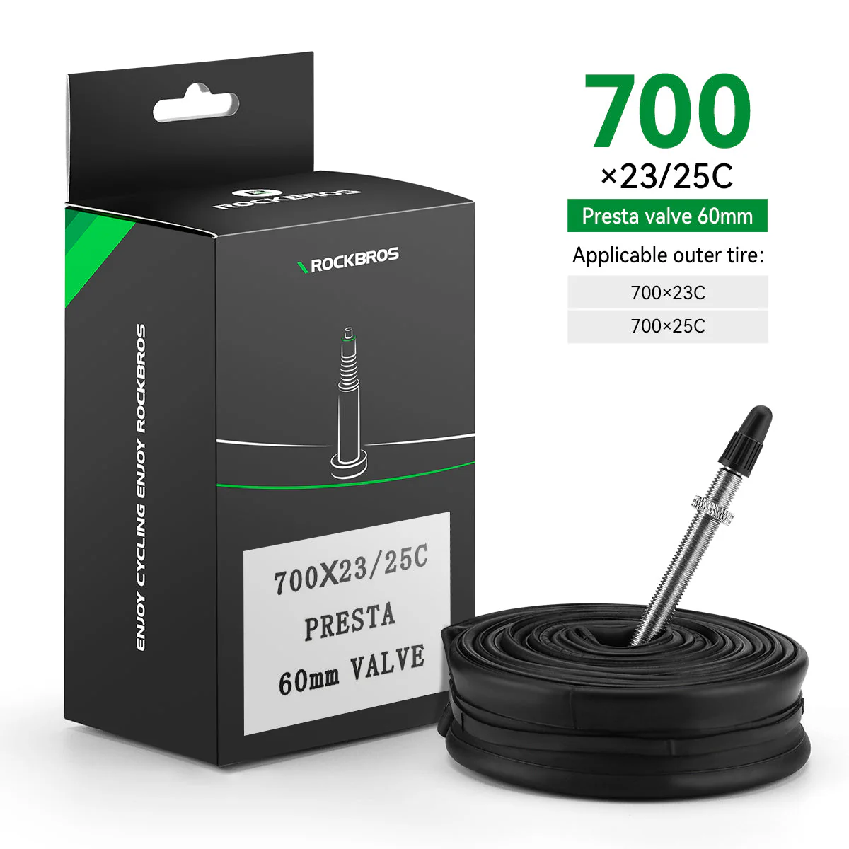 ROCKBROS Bicycle Tyre Tubes MTB Road Bike Inner Tubes - Image 15