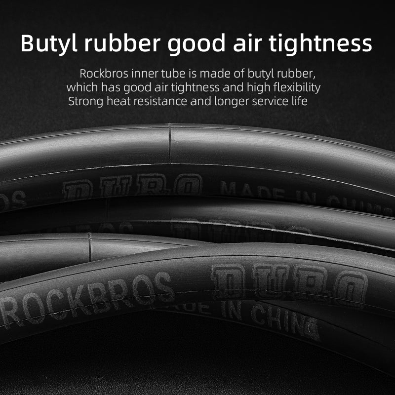 ROCKBROS Bicycle Tyre Tubes MTB Road Bike Inner Tubes - Image 3