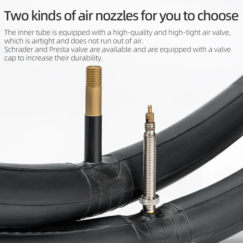 ROCKBROS Bicycle Tyre Tubes MTB Road Bike Inner Tubes - Image 4