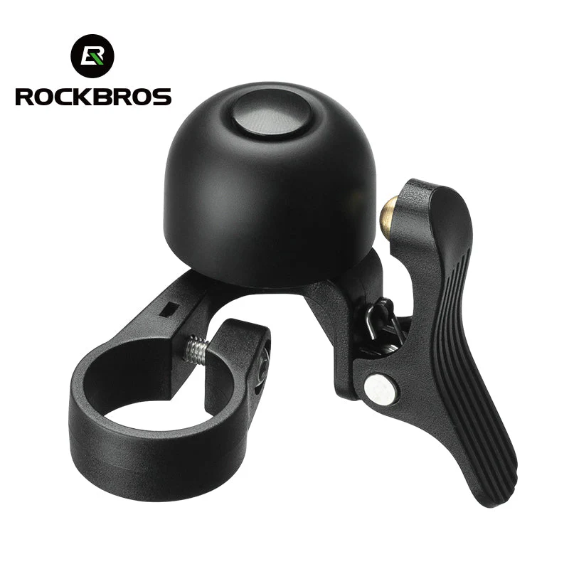 ROCKBROS Bike Bell Copper Alloy Durable Bicycle Bell with Clear&Long Sound Bike Ring Bell - Image 3