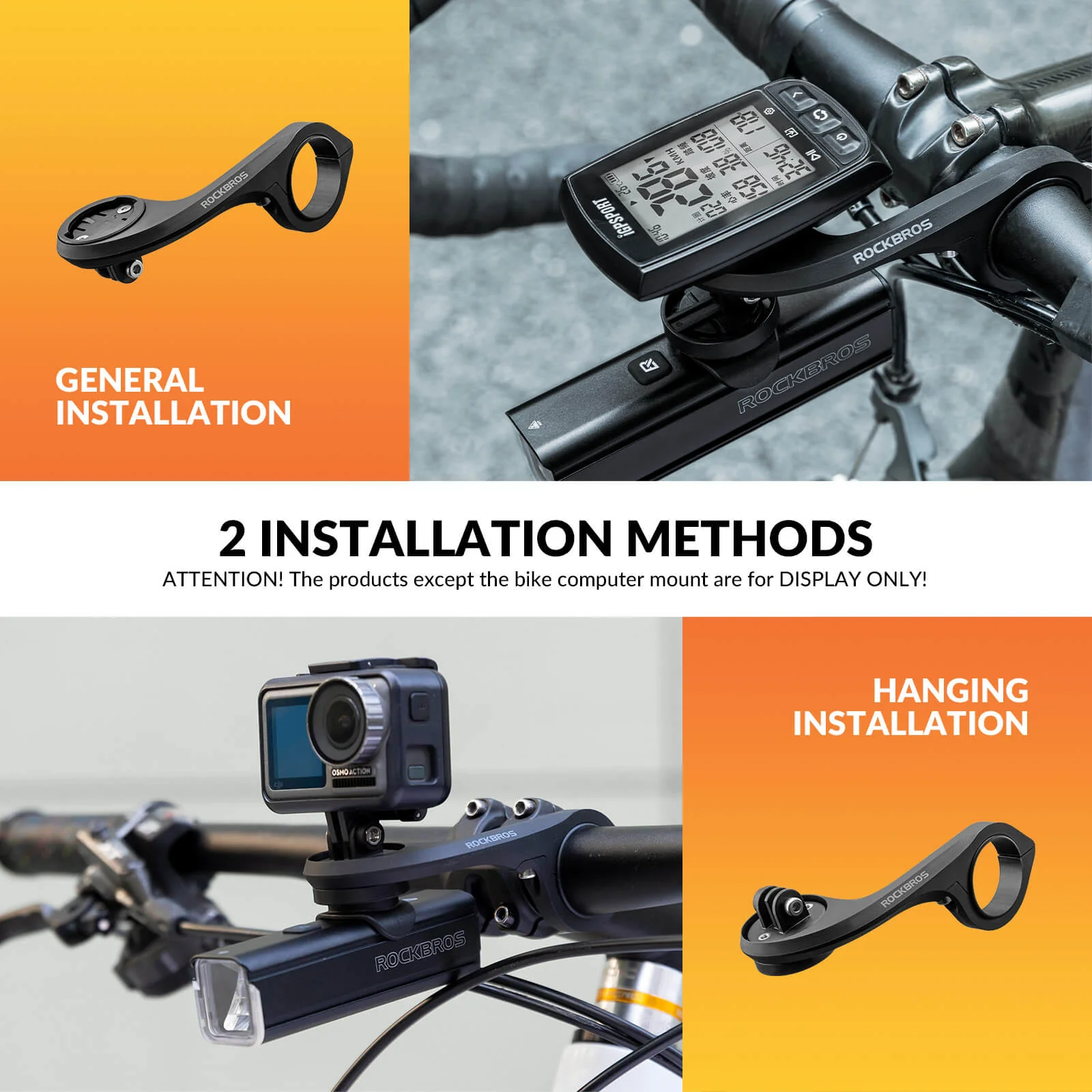 ROCKBROS Bike Computer Mount GPS Mount - Image 4