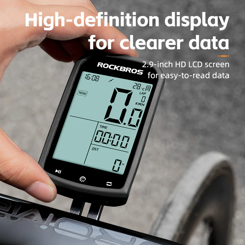 ROCKBROS Bike Computer ANT+ Bluetooth Waterproof GPS/BDS/Galileo Position System - Image 11