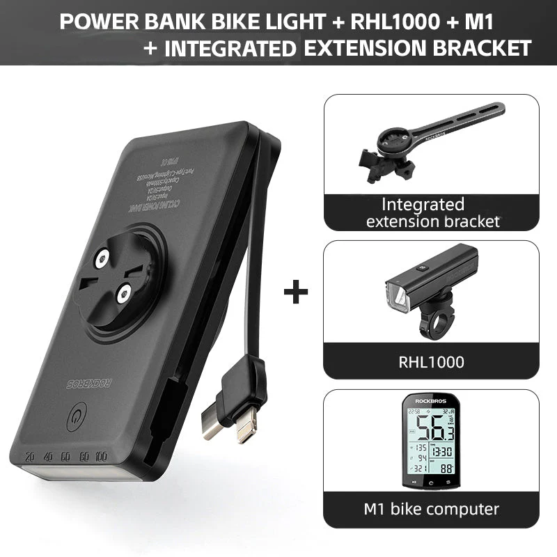 ROCKBROS Bike Computer ANT+ Bluetooth Waterproof GPS/BDS/Galileo Position System - Image 22