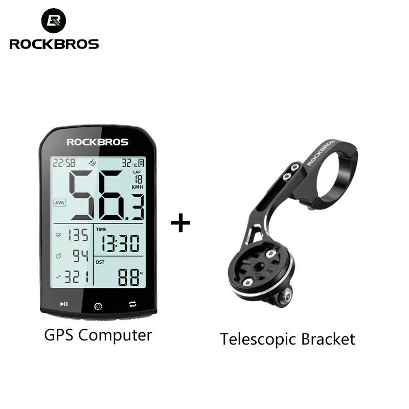 ROCKBROS Bike Computer ANT+ Bluetooth Waterproof GPS/BDS/Galileo Position System - Image 24