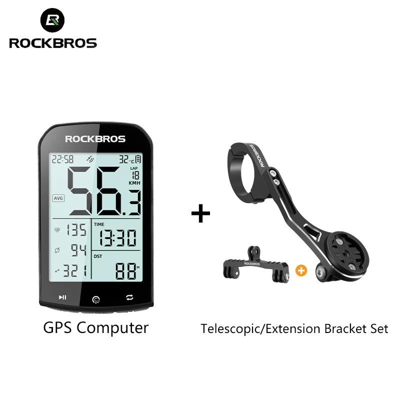 ROCKBROS Bike Computer ANT+ Bluetooth Waterproof GPS/BDS/Galileo Position System - Image 25
