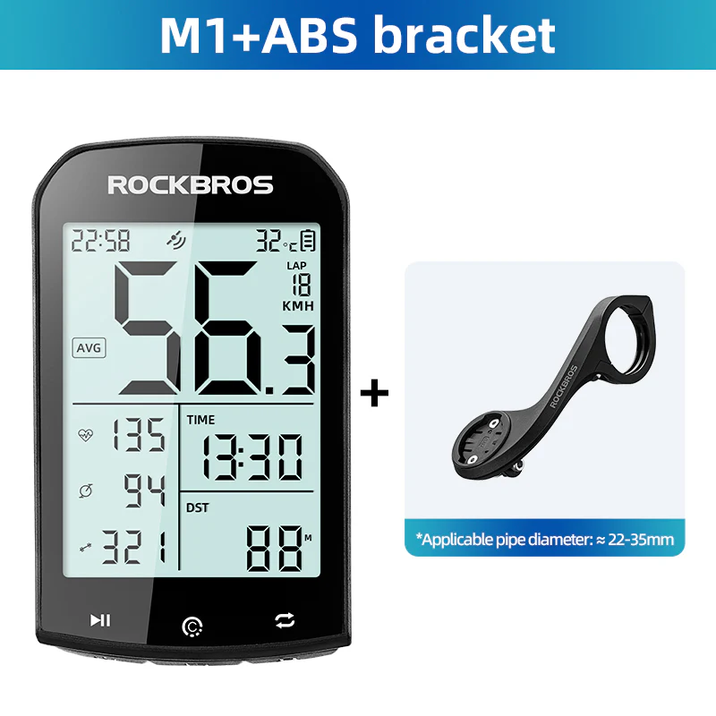 ROCKBROS Bike Computer ANT+ Bluetooth Waterproof GPS/BDS/Galileo Position System - Image 31