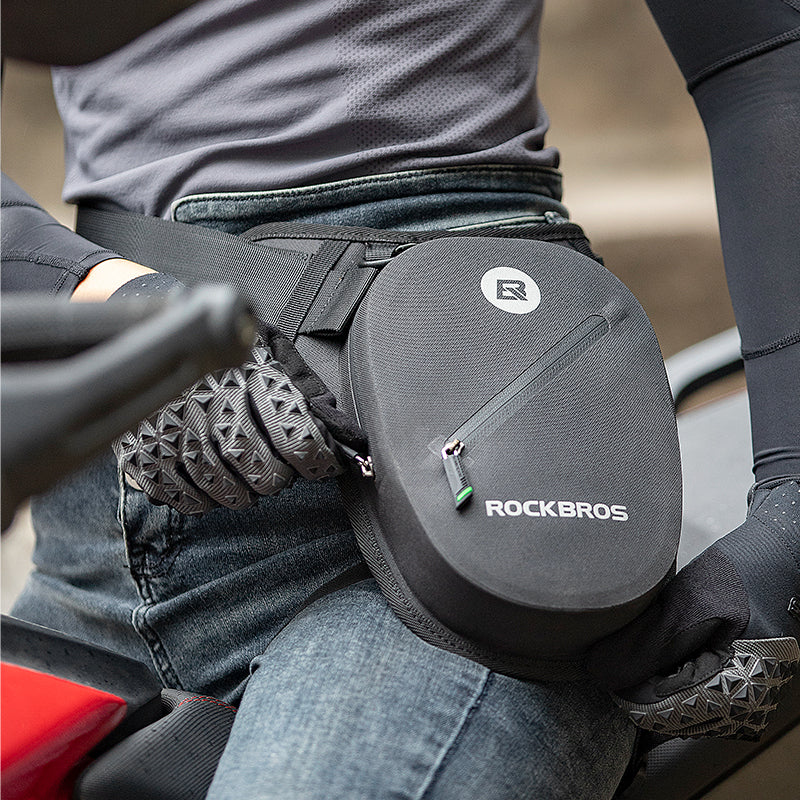 ROCKBROS Bike Cycling Bag Motorcycle Leggings Waist Bag Waterproof shoulder Walking bag crossbody backpack - Image 7