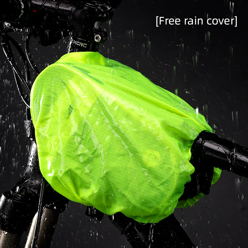 ROCKBROS Bike Front Frame Handlebar Phone Mount Bag Bicycle Top Tube Bag Waterproof Cycling Accessories Bike Pouch with 360° Rotation Phone Holder Fit Smartphone Below 6.7'' - Image 6