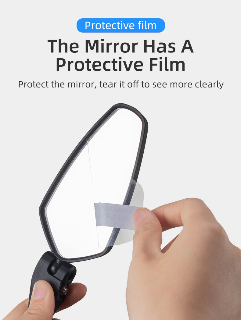 ROCKBROS Bicycle Bike Bar End Mirror Cycling Rearview - Image 17