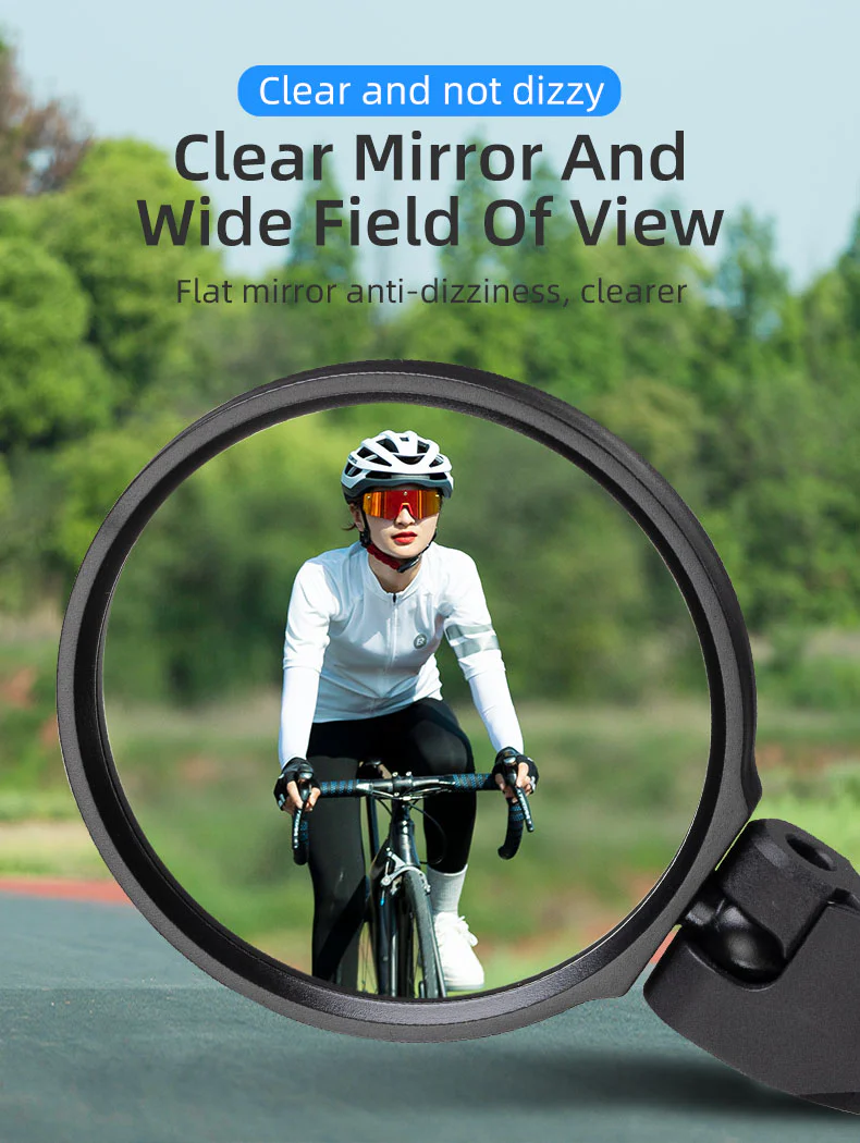 ROCKBROS Bicycle Bike Bar End Mirror Cycling Rearview - Image 19