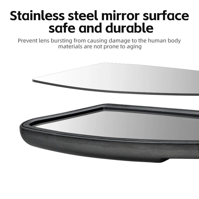 ROCKBROS Bicycle Cycling Rearview Mirror 360° Rotatable Bike Handlebar Mirror - Image 12
