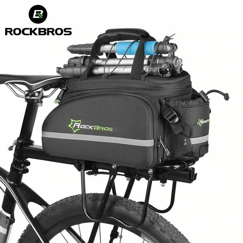 ROCKBROS Bicycle Pannier Bike Bag with Extendable Compartments - Image 3