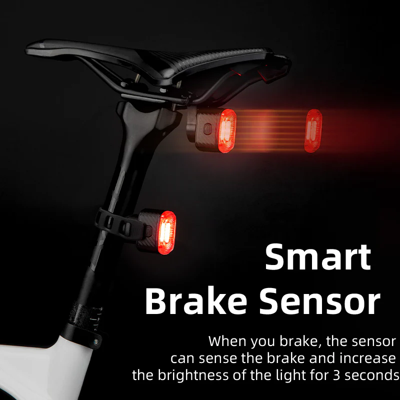 ROCKBROS Smart Bike Brake & Tail Light Q4 - Image 3