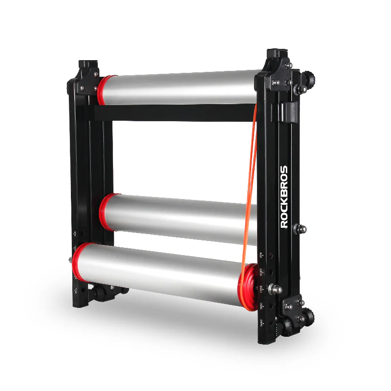 ROCKBROS Cycling Bicycle Roller Trainer Black Bike Rollers Foldable Indoor Cycling Training Silent Rollers Exercise Indoor Folding - Image 4