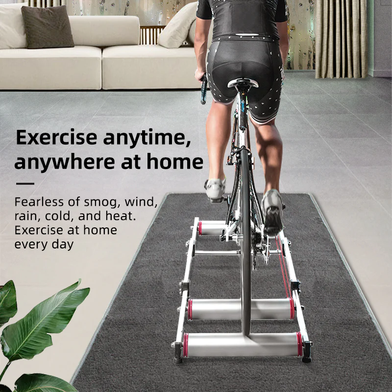 ROCKBROS Cycling Bicycle Roller Trainer Black Bike Rollers Foldable Indoor Cycling Training Silent Rollers Exercise Indoor Folding - Image 7