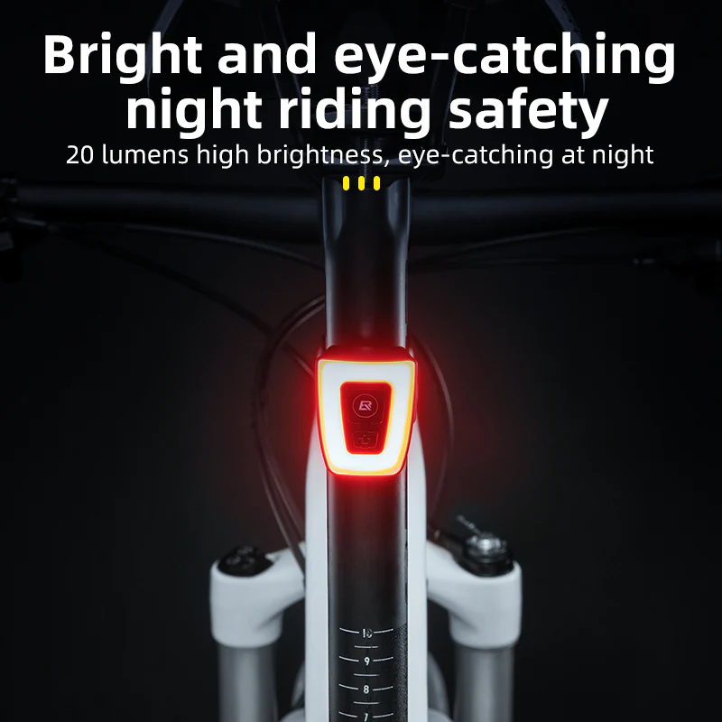 ROCKBROS Compact Red Helmet Light TT30-WD - Image 6