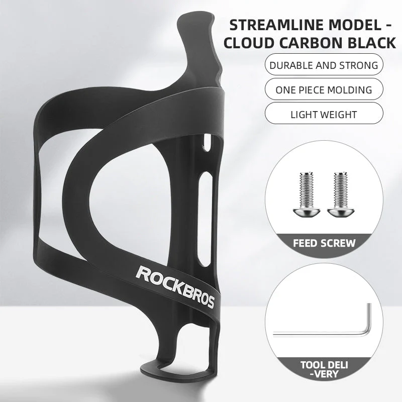 ROCKBROS Bike Water Bottle Cage Holder Lightweight Alloy Aluminum Bicycle Water Bottle Holder Cages - Image 5