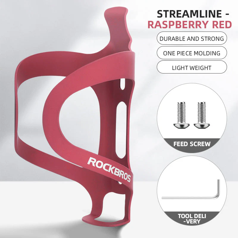ROCKBROS Bike Water Bottle Cage Holder Lightweight Alloy Aluminum Bicycle Water Bottle Holder Cages - Image 6