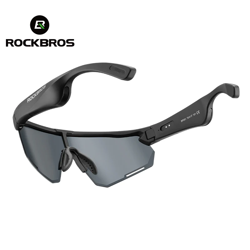 ROCKBROS Bluetooth Polarized Sunglasses Music Speaker Cycling Glasses Outdoor Sport - Image 8