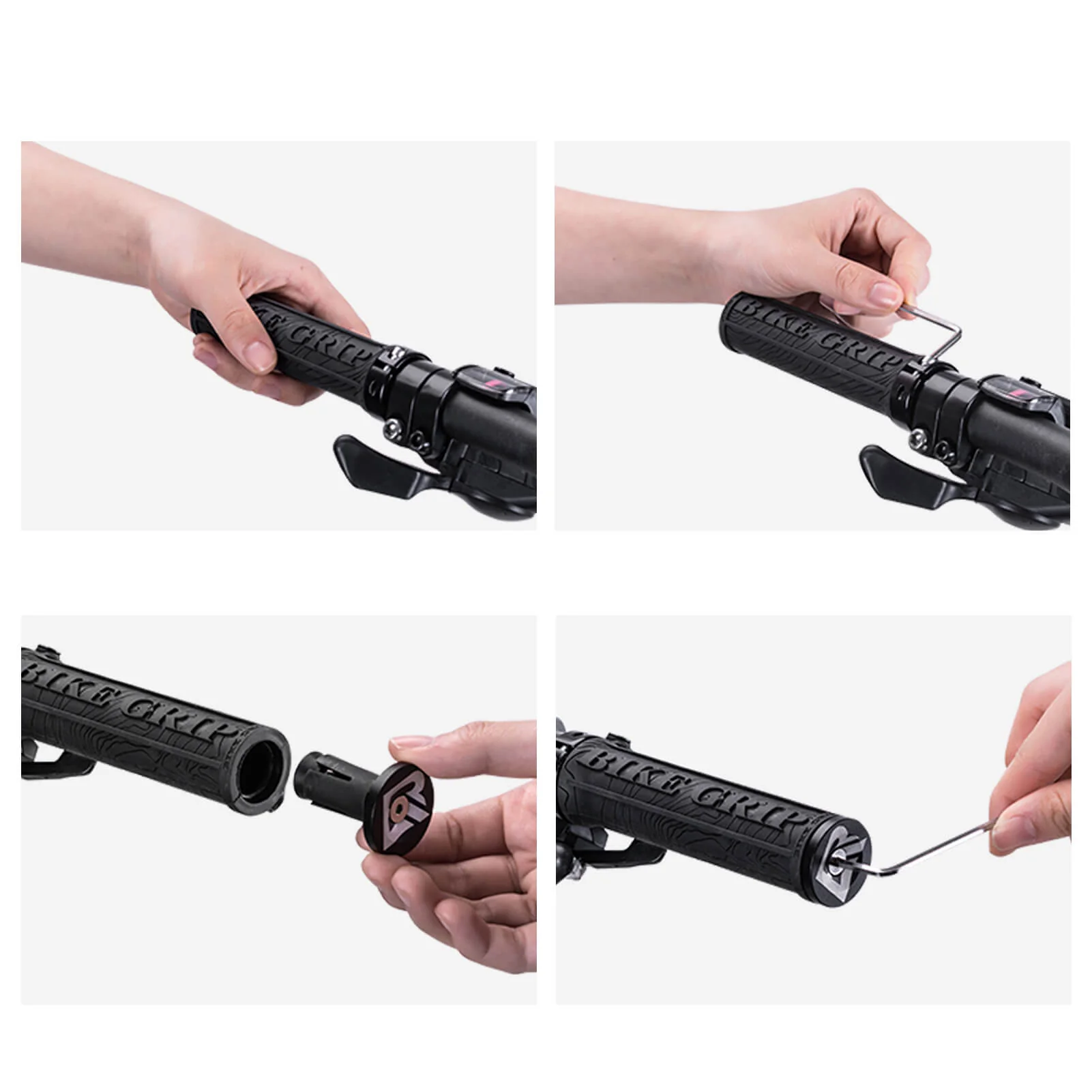 ROCKBROS Bike Handlebar Grips Double Lock-on - Image 19