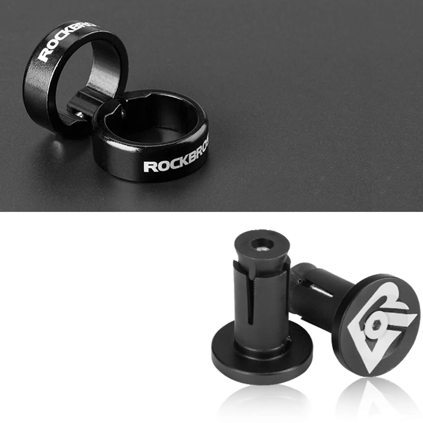 ROCKBROS Bike Handlebar Grips Double Lock-on - Image 20
