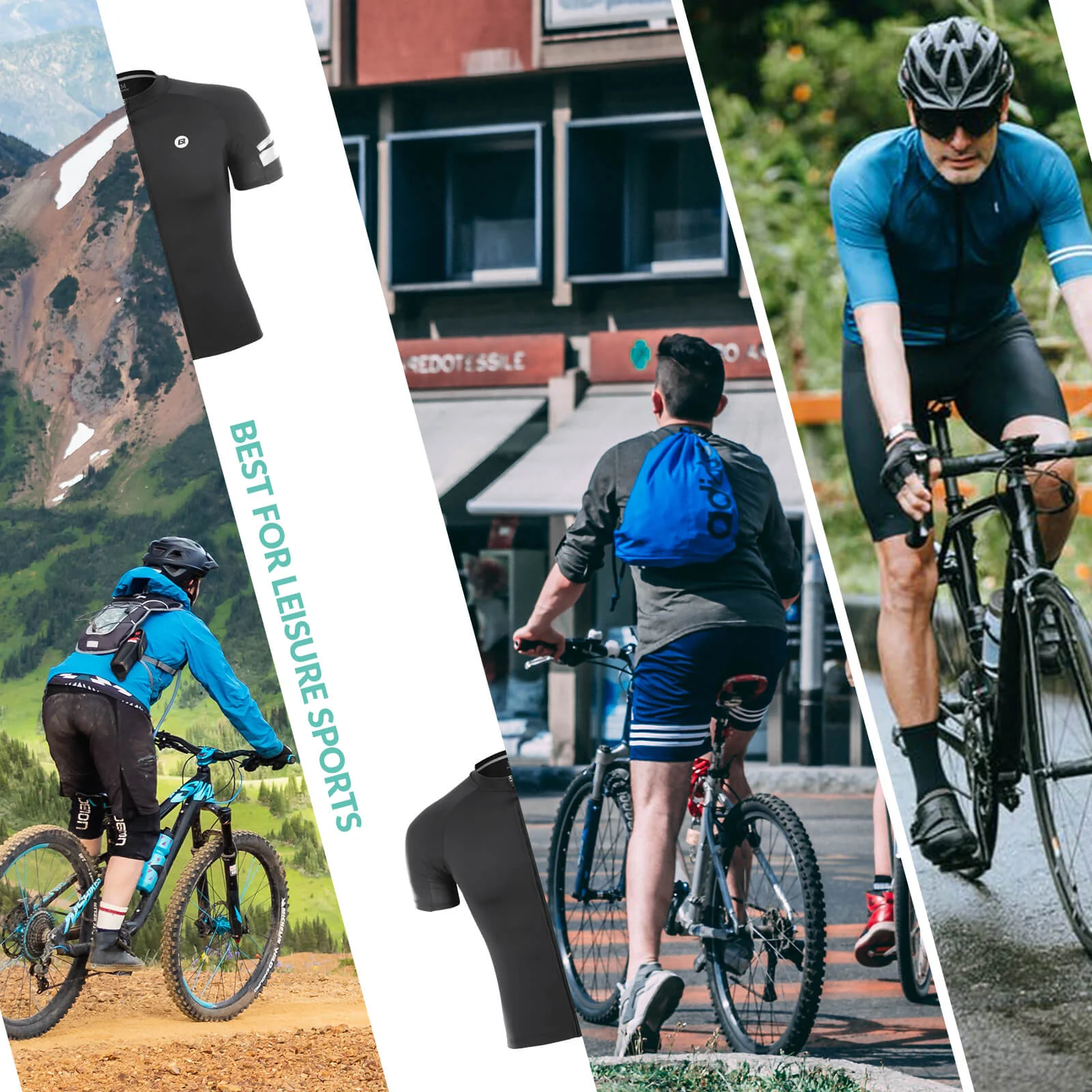 ROCKBROS Cycling Jersey & Shorts Set - Image 5