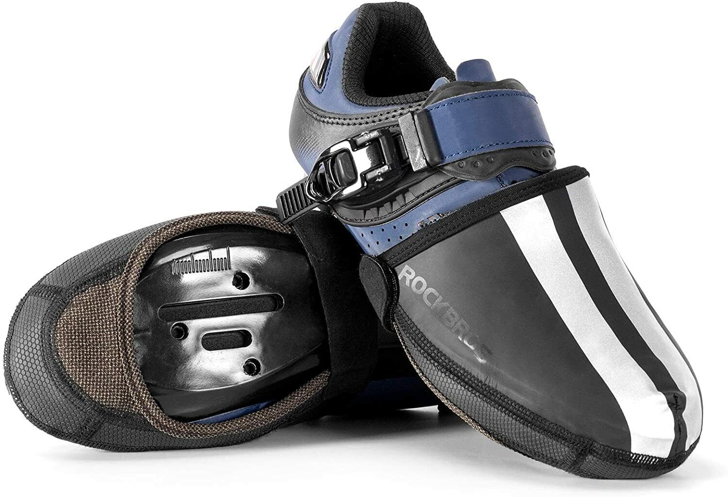ROCKBROS Cycling Shoe Covers Thermal Toe Cover Warmers Waterproof Bike Overshoes - Image 7