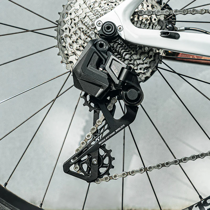 ROCKBROS EDS OX Electronic Bicycle Bike Rear Derailleur Long/Short Cage Black - Image 11