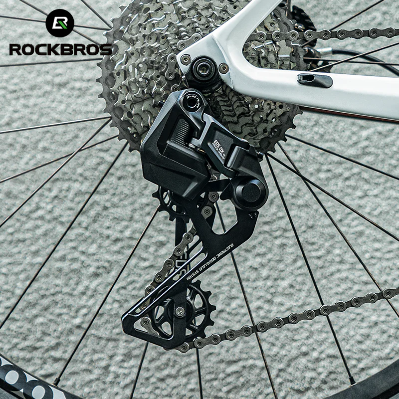 ROCKBROS EDS OX Electronic Bicycle Bike Rear Derailleur Long/Short Cage Black - Image 5