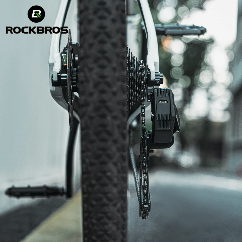 ROCKBROS EDS OX Electronic Bicycle Bike Rear Derailleur Long/Short Cage Black - Image 6