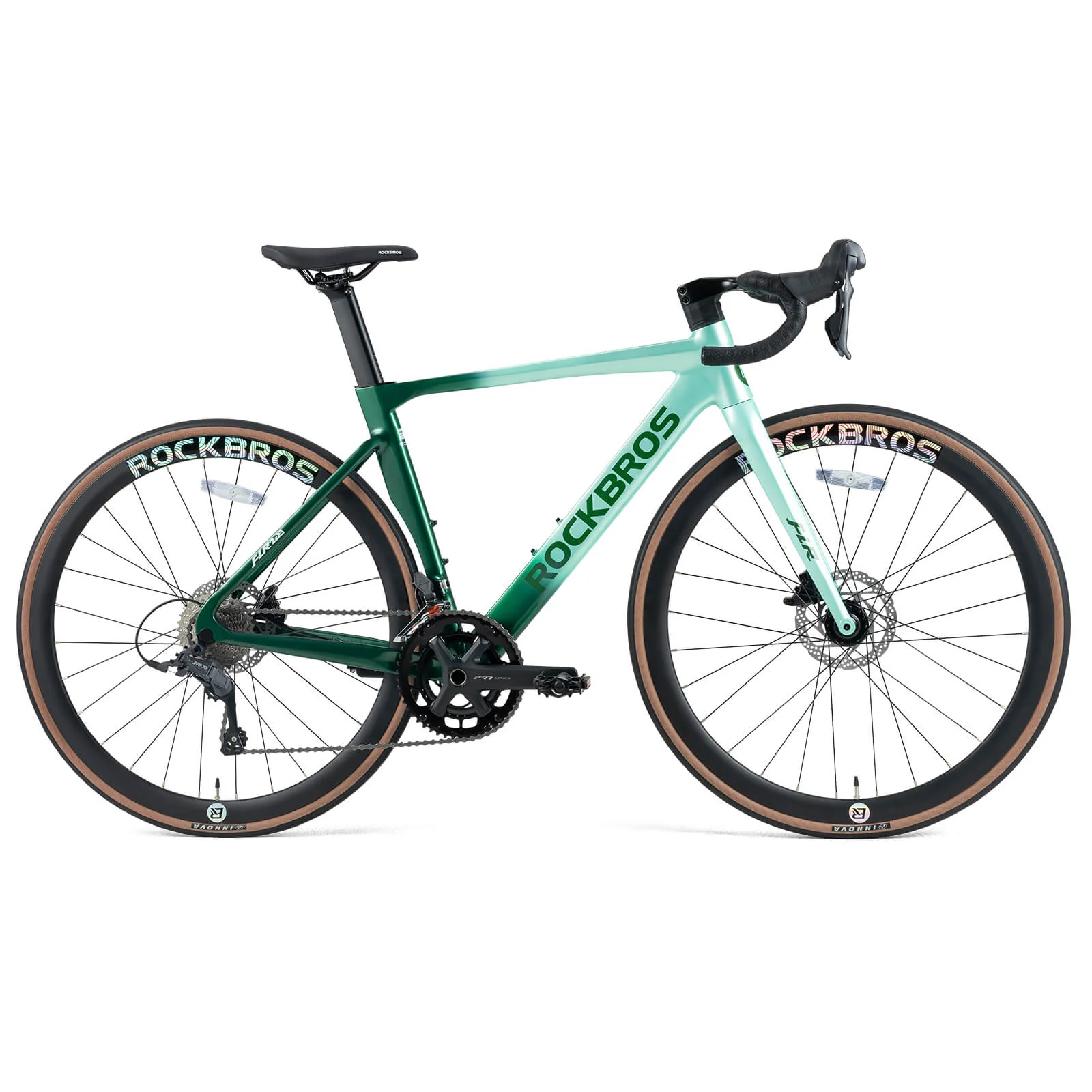 ROCKBROS FLR-W3 700C Road Bike Green Gradient