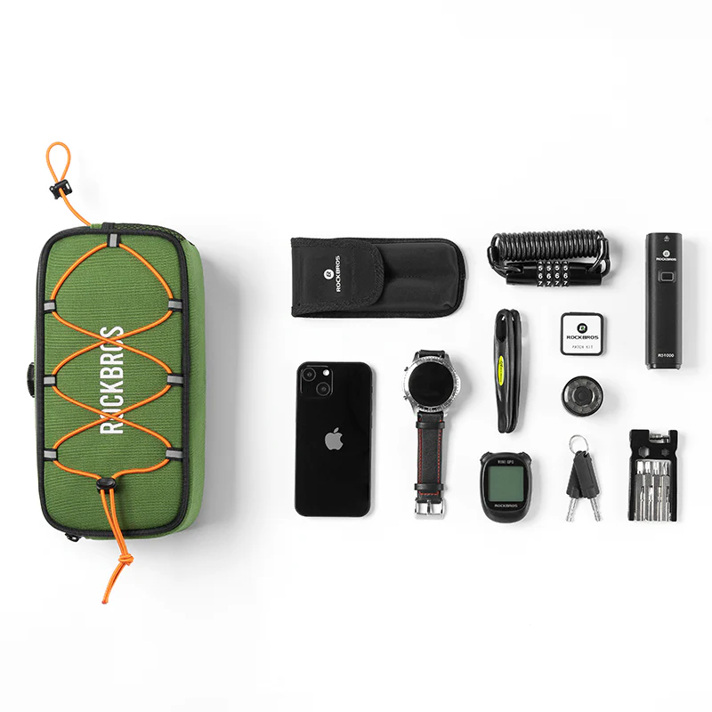 【ROAD TO SKY】 ROCKBROS Deluxe Large Handlebar Bag Cycling Front Frame Bag in Various Colours - Image 3