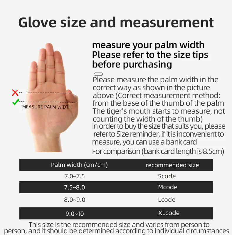 Full Finger Cycling Gloves Touchscreen Gloves - Image 12